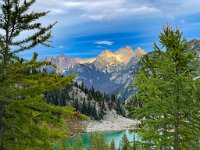 IMG 5014  Looking over Lewis lake on way to Black Peak