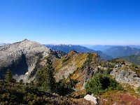 R6  2176  Hidden Lake Peak (on left) and Sibley Pass