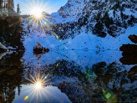 R6  3058  Sun over Lake Surene