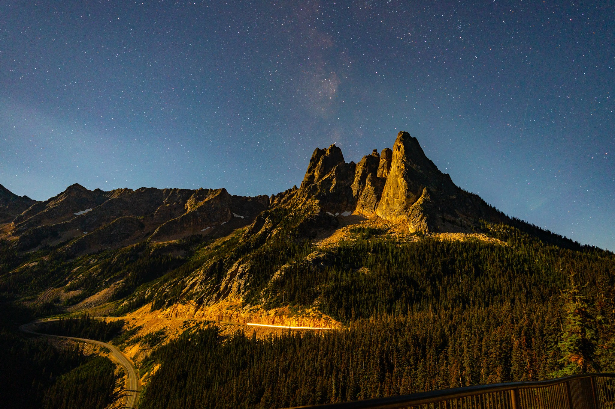 Washington Pass at Midnight